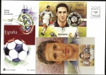 Stamps Spain -  Exposición Mundial de Filatelia España 2000 - Fútbol -  Real Madrid : Raúl - SPD