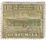 Stamps Guatemala -  EDIFICIO DE CORREOS TELEGRAFOS NACIONALES