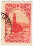 Stamps Argentina -  POZO DE PETROLEO EN EL MAR