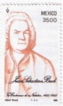 Stamps Mexico -  JUAN SEBASTIAN BACH