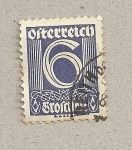 Stamps Austria -  Cifra