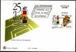 Stamps Spain -  25 aniversario Copa de S.M. el Rey de Fútbol - SPD
