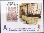 Stamps : Europe : Spain :  HB EXFILNA 2000. FUENTE 