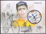 Stamps Spain -  HB ESPAÑA 2000. DEPORTE. MIGUEL INDURAIN