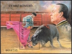Stamps : Europe : Spain :  HB TOROS. CURRO ROMERO