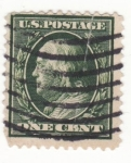 Stamps : America : United_States :  Presidente Franklin Ed 1911