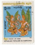 Stamps Cambodia -  CULTURE KHMERE