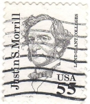 Stamps United States -  Justin S. Morrill