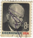 Stamps : America : United_States :  EISENHOWER