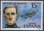 Stamps : Europe : Spain :  PIONEROS DE LA AVIACIÓN. ALFONSO DE ORLEÁNS Y BORBÓN