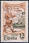 Stamps : Europe : Spain :  DIA DEL SELLO 1981. CORREOS DE CASTILLA