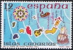 Stamps Spain -  ESPAÑA INSULAR. ISLAS CANARIAS. CARTA DE MATEO PRUNES