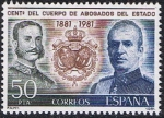 Stamps : Europe : Spain :  CENTENARIO DEL CUERPO DE ABOGADOS DEL ESTADO