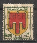 Stamps France -  Escudo (Auvergne)