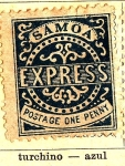 Stamps Oceania - Samoa -  Edicion de 1877