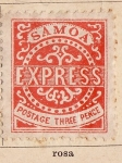 Stamps Samoa -  Edicion de 1877