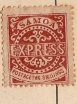 Stamps : Oceania : Samoa :  Edicion de 1877