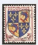 Sellos de Europa - Francia -  Escudo (Dauphiné)