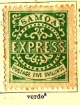 Stamps Oceania - Samoa -  Edicion de 1877