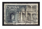 Stamps Spain -  (1686) Monasterio de Yuste (Claustro)