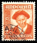 Stamps : Europe : Andorra :  Personaje Popular