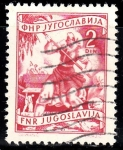 Stamps Yugoslavia -  Economia: Agricultura	