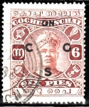 Stamps : Asia : India :  Sri Rama Varma II	