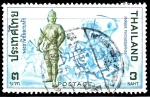 Stamps : Asia : Thailand :  Héroes de la Historia	