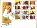 Stamps Spain -  Correspondecia epistolar escolar - Historia de España HB - SPD