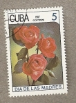 Stamps : America : Cuba :  Flores, Dia de las Madres