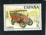 Stamps : Europe : Spain :  2409-AUTOMOVILES ANTIGUOS-  LA CUADRA 1900