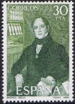 Stamps Spain -  CENTENARIOS. ANDRÉS BELLO