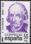 Stamps : Europe : Spain :  CENTENARIOS. PEDRO CALDERÓN DE LA BARCA