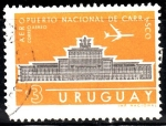 Stamps : America : Uruguay :  Aeropuerto Nal. Carrasco	