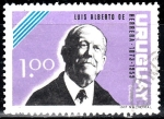 Stamps Uruguay -  Luis Alberto de Herrera	