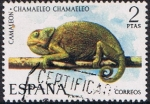 Stamps Spain -  FAUNA HISPÁNICA. CAMALEÓN