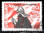 Stamps Uruguay -  Cuerpo de Bomberos	