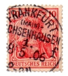 Stamps : Europe : Germany :  -1902-1904...DEUTSCHES REICH...TIPO(e)