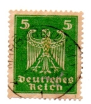 Stamps Germany -  1924-1925-AGUILA