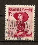 Stamps Austria -  Trajes Regionales / Tirol - Pustertal