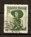 Stamps Austria -  Trajes Regionales / Tirol - Pustertal.