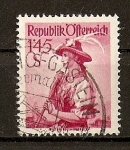 Stamps Austria -  Trajes Regionales / Wilten - Innsbruck.