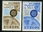 Stamps : Europe : France :  Europa´67