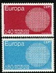 Stamps : Europe : France :  Europa´70