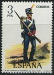 Sellos del Mundo : Europa : Espaa : E2352 - Uniformes militares
