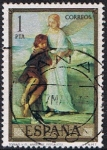 Stamps : Europe : Spain :  EDUARDO ROSALES. TOBÍAS Y EL ANGEL
