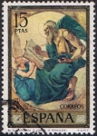 Stamps : Europe : Spain :  EDUARDO ROSALES. EL EVANGELISTA SAN MATEO