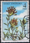 Stamps Spain -  FLORA 1974. THYMUS LONGIFLORUS (TOMILLO REAL)