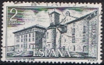 Stamps Spain -  MONASTERIO DE LEYRE. VISTA EXTERIOR