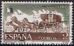 Stamps : Europe : Spain :  125 ANIVERSARIO DEL SELLO ESPAÑOL. DILIGENCIA DE CORREO